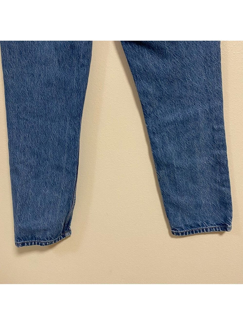 Reformation Jeans Women Size 4/27 Medium Wash Julia Crop High Rise Cigarette - Picture 9 of 15